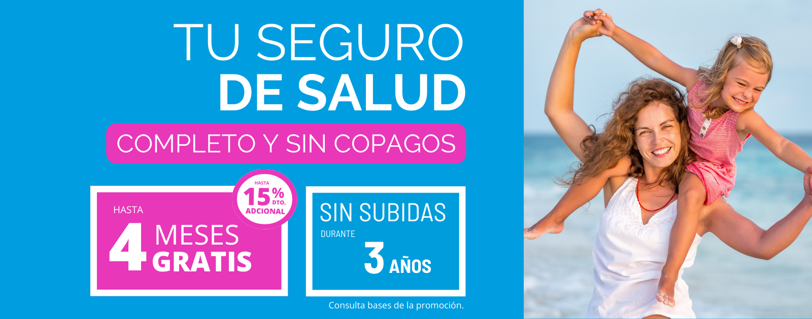 Tu seguro Adeslas ahora con hasta 4 meses gratis